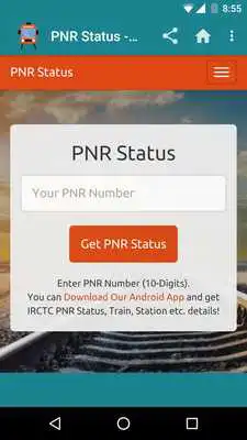 Play Fast Check PNR Status IRCTC Play Fast Check PNR Status IRCTC
