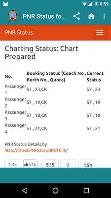 Play Fast Check PNR Status IRCTC Play Fast Check PNR Status IRCTC