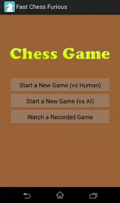 Play Fast Chess Furious