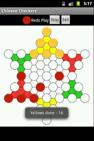 Play Fast Chinese Checkers as an online game Fast Chinese Checkers with UptoPlay
