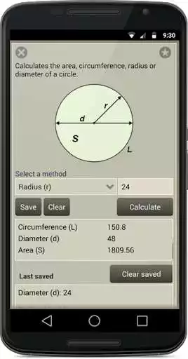 Play Fast Circle Calculator  and enjoy Fast Circle Calculator with UptoPlay