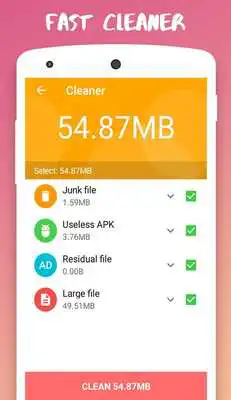 Play Fast Cleaner - Junk Clean  Phone Booster
