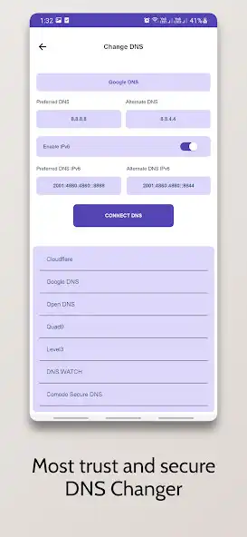 Play Fast DNS Changer as an online game Fast DNS Changer with UptoPlay