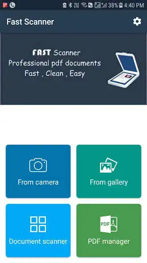 Play Fast Document Scanner PDF Creator (Made in India)  and enjoy Fast Document Scanner PDF Creator (Made in India) with UptoPlay