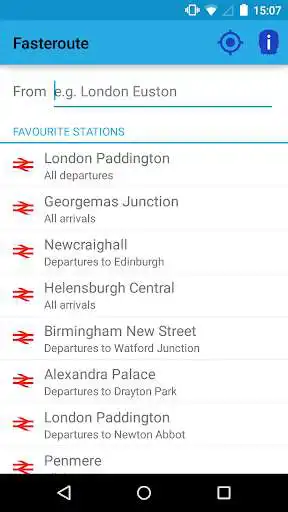 Play Fasteroute - Live Train Info  and enjoy Fasteroute - Live Train Info with UptoPlay