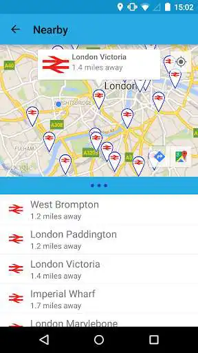 Play Fasteroute - Live Train Info as an online game Fasteroute - Live Train Info with UptoPlay