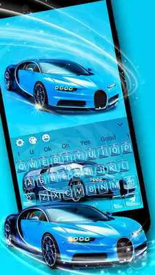 Play Faster Sports Car Keyboard Theme