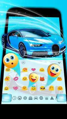 Play Faster Sports Car Keyboard Theme