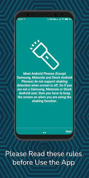 Play Fast Flashlight App as an online game Fast Flashlight App with UptoPlay