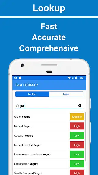 Play Fast FODMAP Lookup  Learn (for IBS sufferers)