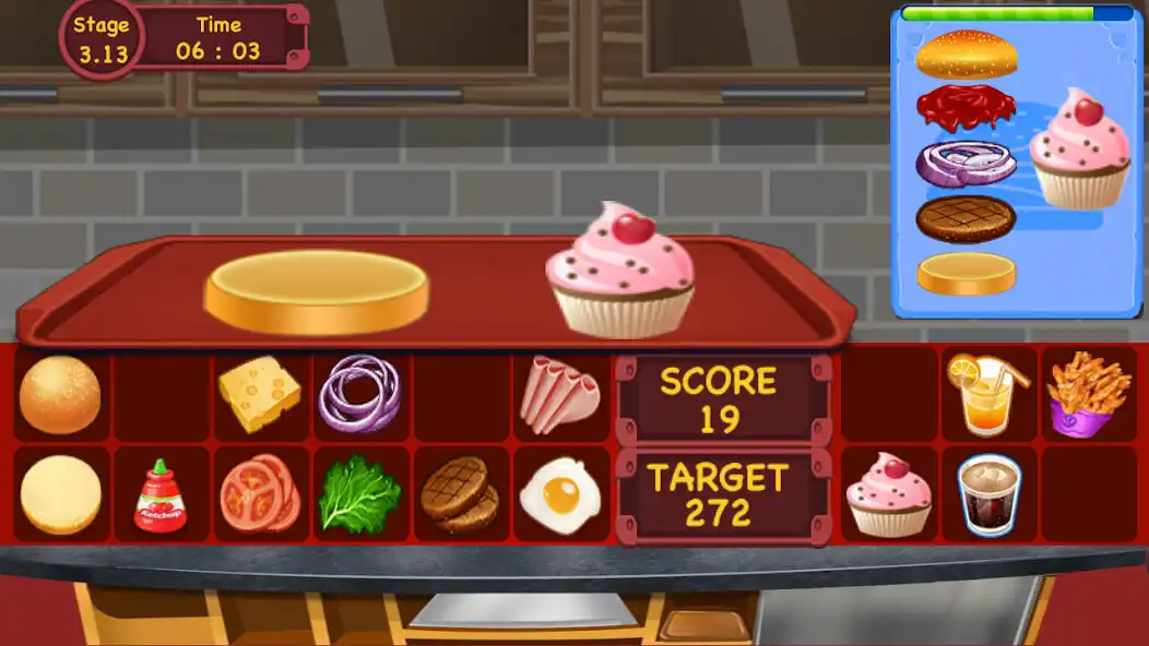 Play Fast Food Burger :Cooking Game  and enjoy Fast Food Burger :Cooking Game with UptoPlay