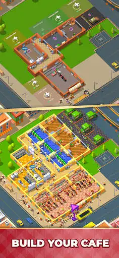 Play Fast Food Empire - Idle Cafe  and enjoy Fast Food Empire - Idle Cafe with UptoPlay