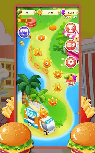 Play Fast Food Express Mania as an online game Fast Food Express Mania with UptoPlay