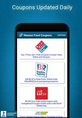 Play Fast Food Specials  Coupons