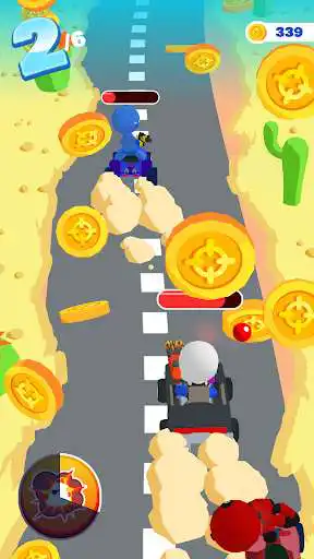 Play Fast Fury 3D as an online game Fast Fury 3D with UptoPlay