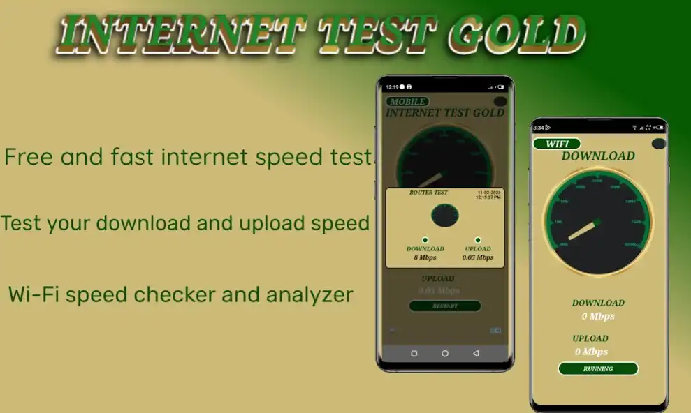Play Fast Internet Gold Speed Test as an online game Fast Internet Gold Speed Test with UptoPlay