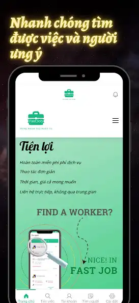 Play FAST JOB - Tìm việc nhanh as an online game FAST JOB - Tìm việc nhanh with UptoPlay