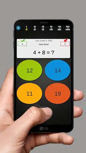 Play Fast Math for Kids with Tables as an online game Fast Math for Kids with Tables with UptoPlay