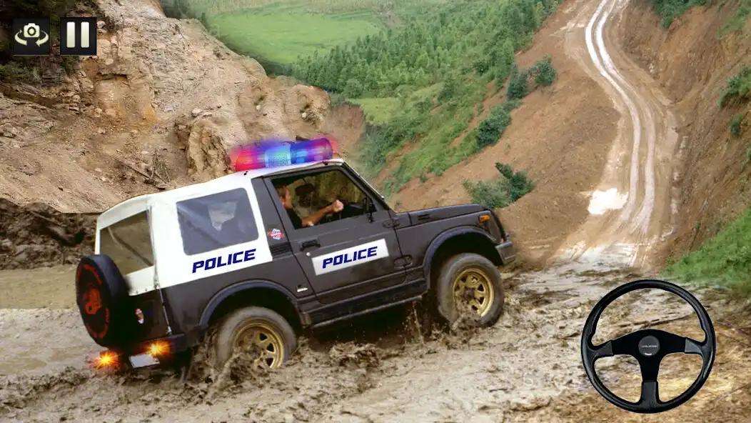 Play Fast Police Jeep Simulator: Po  and enjoy Fast Police Jeep Simulator: Po with UptoPlay