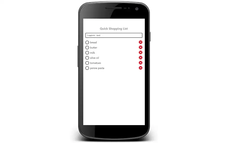 Play Fast Shopping List Notes as an online game Fast Shopping List Notes with UptoPlay