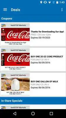 Play Fast Stop Markets App