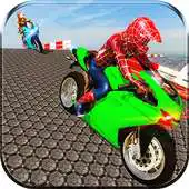 Free play online Fast Superhero Bike Stunt Racing APK