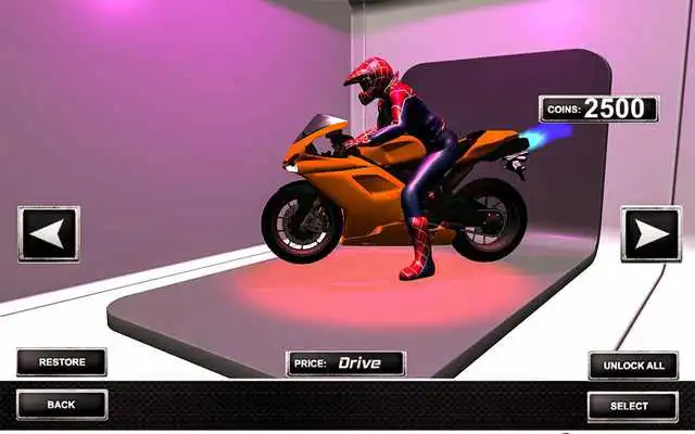Play Fast Superhero Bike Stunt Racing