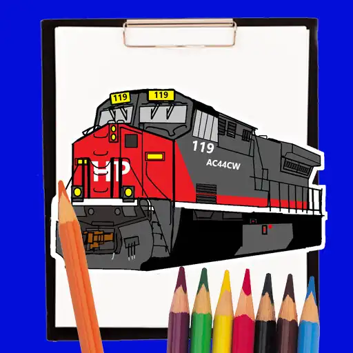 Play Fast Trains Coloring Book APK Play Fast Trains Coloring Book APK