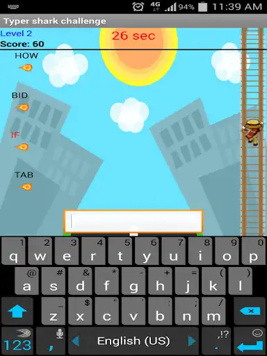 Play Fast typer challenge