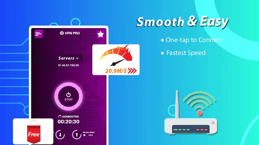 Play Fast VPN Server - Secure VPN as an online game Fast VPN Server - Secure VPN with UptoPlay