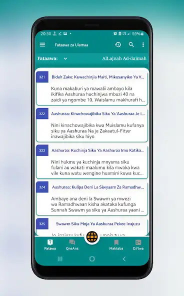 Play Fataawa, Maswali na Majibu  and enjoy Fataawa, Maswali na Majibu with UptoPlay