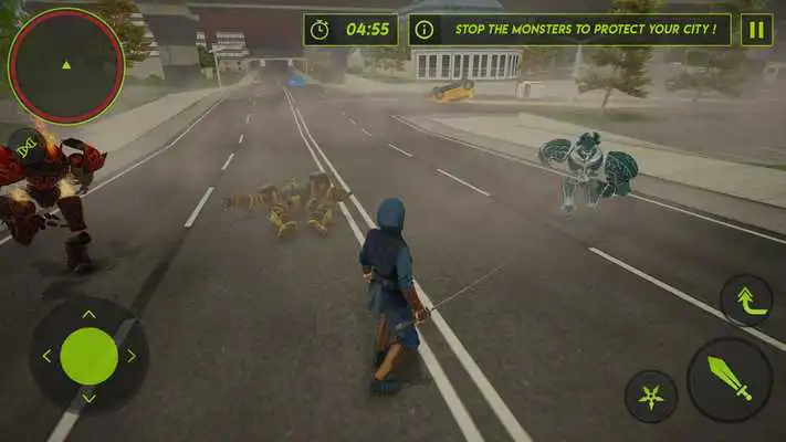 Play Fatal Mutant Ninja Shadow Fighter Monster Assassin