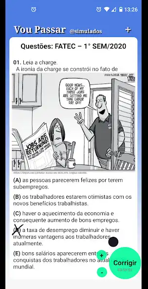 Play Fatec - Vou Passar simulados as an online game Fatec - Vou Passar simulados with UptoPlay