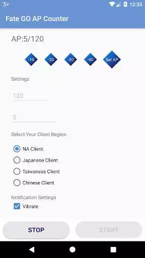 Play Fate GO Ap Counter