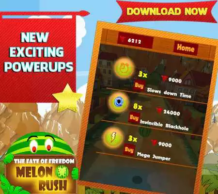 Play Fate of Freedom: Melon Rush