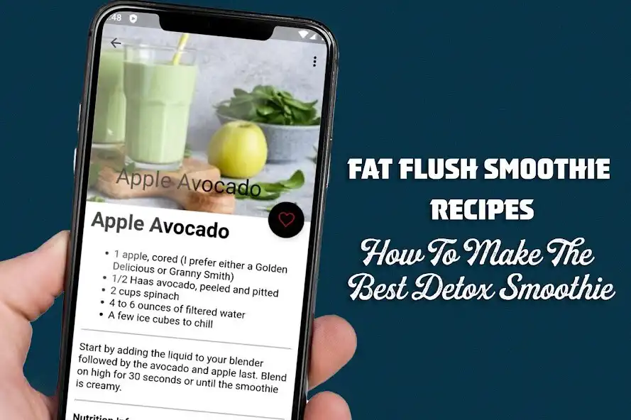 Play Fat Flush Smoothie Recipes as an online game Fat Flush Smoothie Recipes with UptoPlay