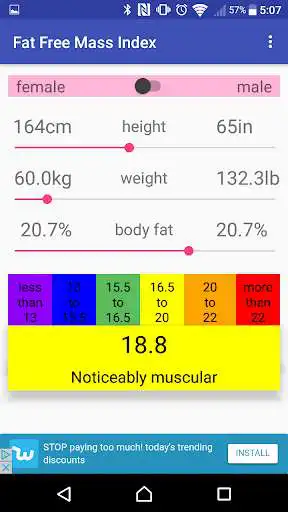Play Fat Free Mass Index  and enjoy Fat Free Mass Index with UptoPlay