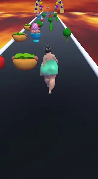 Play Fat Girl Run Girl Running Game  and enjoy Fat Girl Run Girl Running Game with UptoPlay
