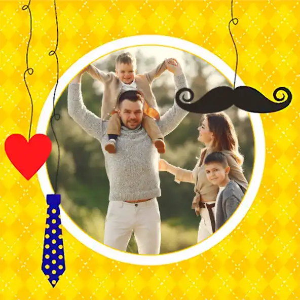 Play Father day card, frames as an online game Father day card, frames with UptoPlay