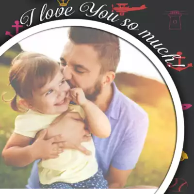 Play Father Day Photo Frame