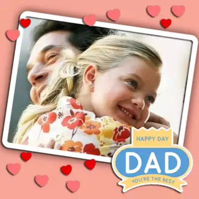 Play Father Day Photo Frame