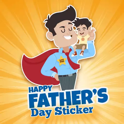 Play Father day - sticker, image APK