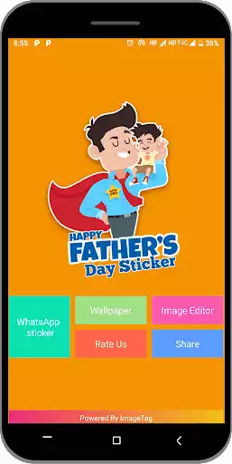 Play Father day - sticker, image  and enjoy Father day - sticker, image with UptoPlay