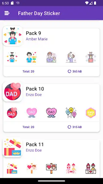 Play Father Day Stickers as an online game Father Day Stickers with UptoPlay