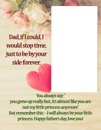 Play Fathers day frames