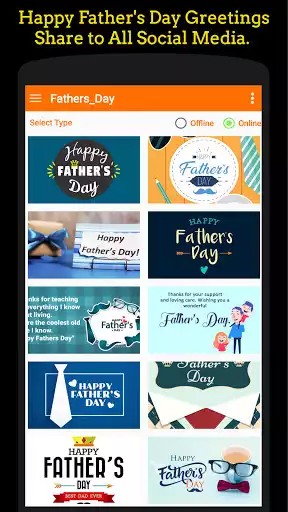 Play FATHERS DAY GREETINGS as an online game FATHERS DAY GREETINGS with UptoPlay