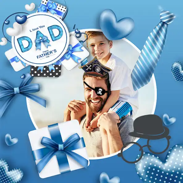 Play Fathers Day Photo Frame 2023  and enjoy Fathers Day Photo Frame 2023 with UptoPlay
