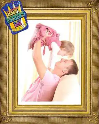 Play Fathers Day Photo Frame