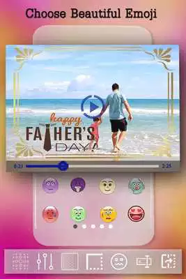 Play Fathers Day Video Maker 2018 - Fathers Day Video