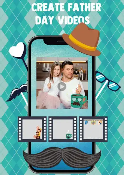 Play Fathers day video maker song as an online game Fathers day video maker song with UptoPlay